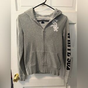 Gray White Sox Hoodie